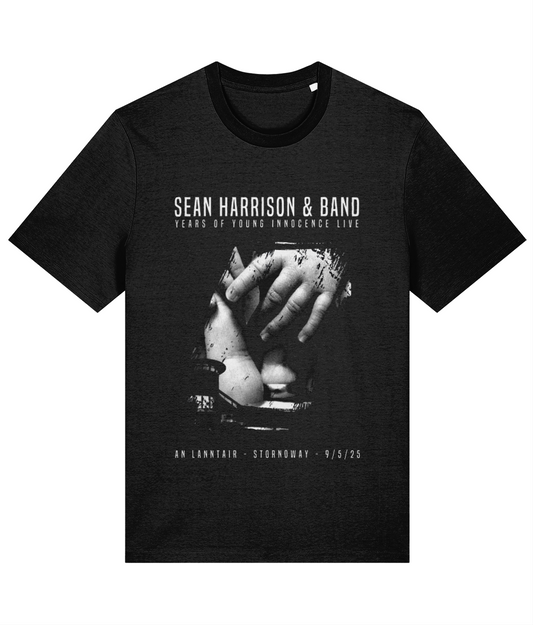 Sean Harrison & Band Live 2025 - White on Black/Grey